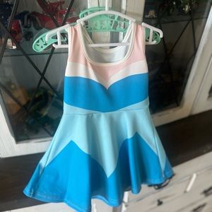 Disney Sleeping Beauty youth girls kids dress, summer sleeveless dress